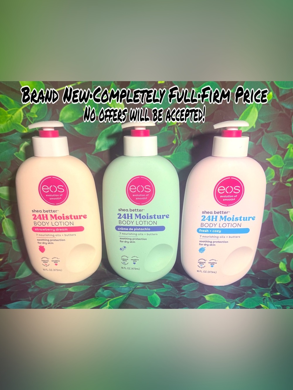 Firm Price EOS Body Lotion Set